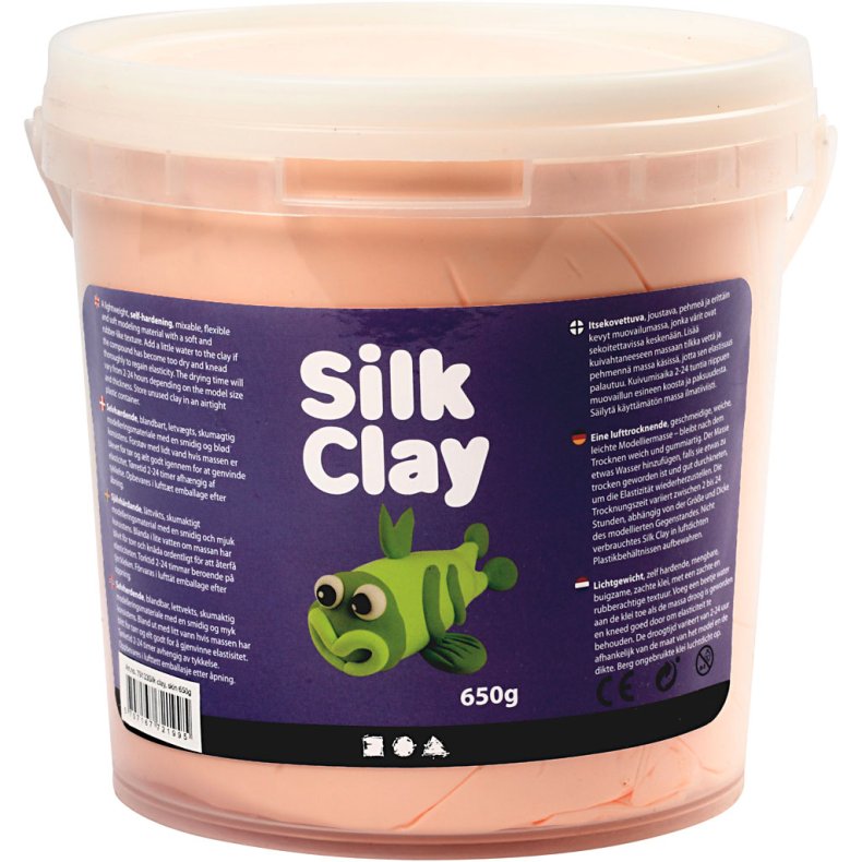 Silk Clay&reg;, lys pudder, 650g/ 1 spand