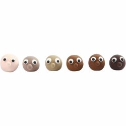 Silk Clay&reg;, skin colours, 6x14 g/ 1 pk.