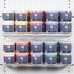Silk Clay&reg;, ass. farver, 10x650 g/ 1 pk.