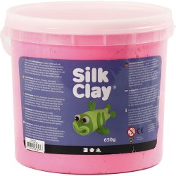 Silk Clay&reg;, pink, 650 g/ 1 spand