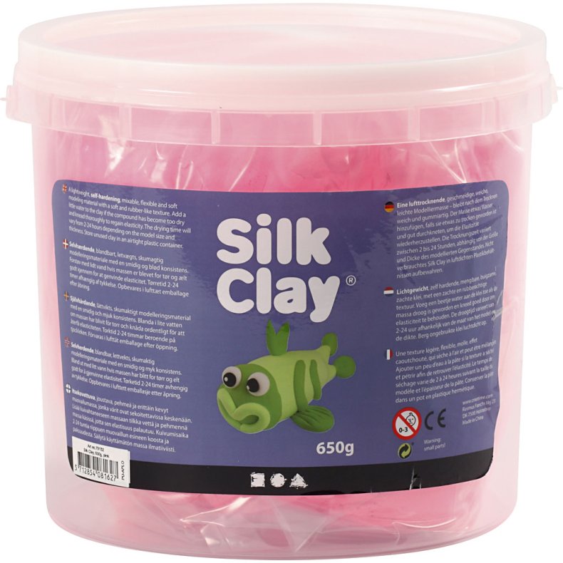 Silk Clay&reg;, pink, 650 g/ 1 spand