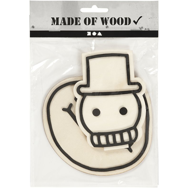 Dekorationsfigur, H: 11,5 cm, 1 stk.