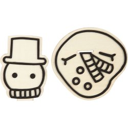 Dekorationsfigur, H: 11,5 cm, 1 stk.