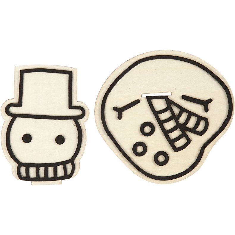 Dekorationsfigur, H: 11,5 cm, 1 stk.