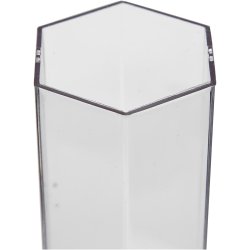 Lysst&oslash;beform, sekskant, str. 170x53 mm, 1 stk.
