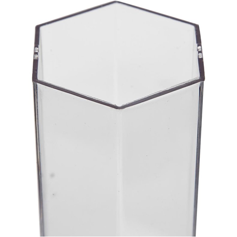 Lysst&oslash;beform, sekskant, str. 170x53 mm, 1 stk.
