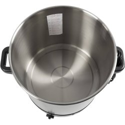 Vokssmeltekar, nr. 30, H: 50 cm, D: 29 cm, diam. 45 cm, 1 stk.