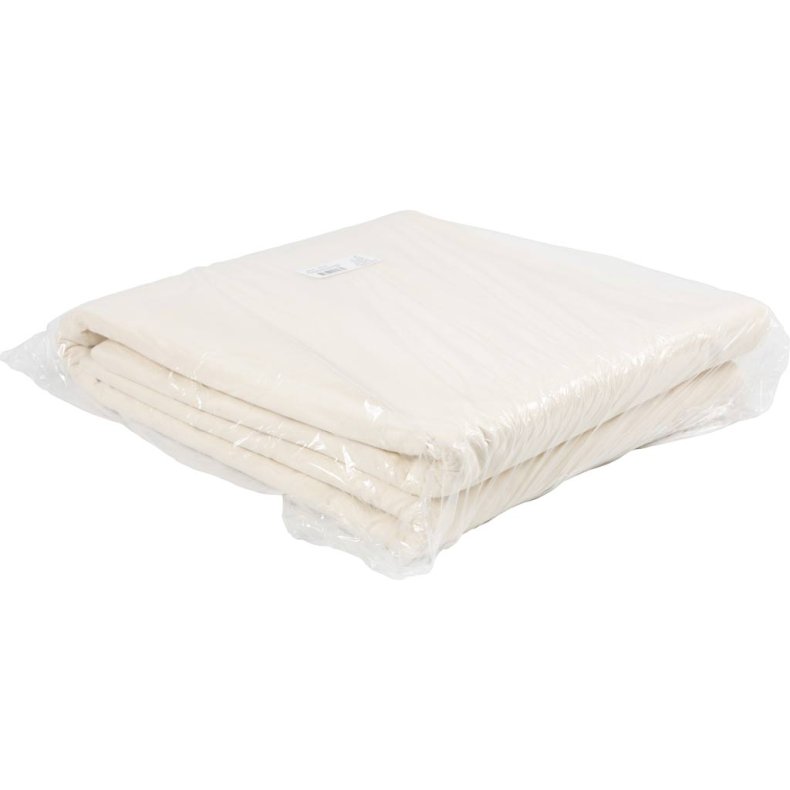 Udvasket bomuldsl&aelig;rred, B: 150 cm, 105 g, natur, 25 m/ 1 pk.