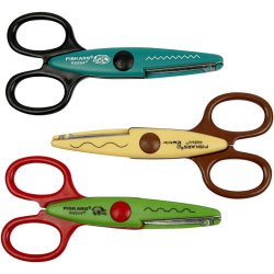 Fiskars Kidzors&trade; M&oslash;nstersakse, 3 stk./ 1 pk.
