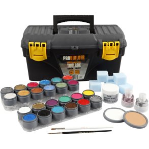 Grimas Sminkekuffert, ass. farver, 39 dele/ 1 sæt