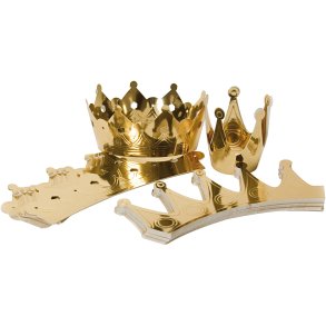 Fastelavnskroner saml-selv-sæt, 1 sæt