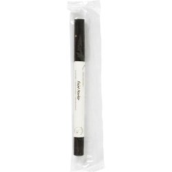 Dekorationstusch, streg 0,7 mm, extra-fine, sort, 1 stk.