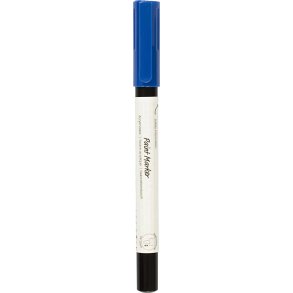 Dekorationstusch, streg 0,9-1,3 mm, bl&aring;, 1 stk.