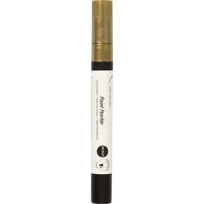 Dekorationstusch, metallic, streg 2,5 mm, guld, 1 stk.