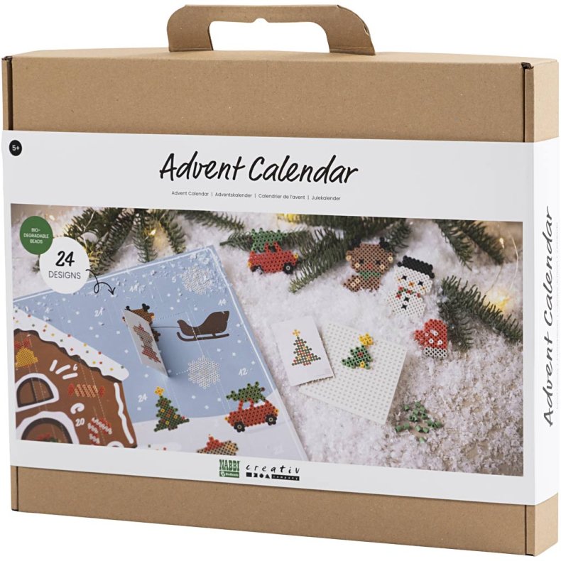 NABBI BioBeads Julekalender, 24 designs, 1 stk.