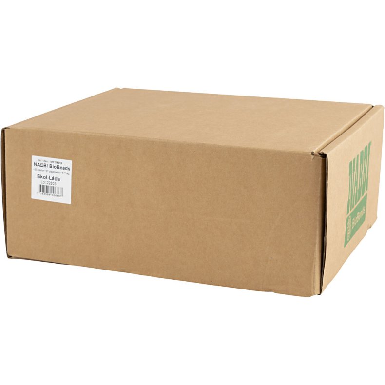 NABBI BioBeads Klasses&aelig;t, str. 5x5 mm, medium, standardfarver, 1 s&aelig;t