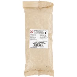 NABBI BioBeads R&oslash;rperler, str. 5x5 mm, hulstr. 2.5 mm, medium, hvid, 3000 stk./ 1 pk.