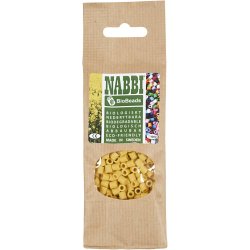 NABBI BioBeads R&oslash;rperler, str. 5x5 mm, hulstr. 2.5 mm, medium, gul, 1000 stk./ 1 pk.