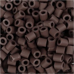 NABBI BioBeads R&oslash;rperler, str. 5x5 mm, hulstr. 2.5 mm, medium, brun, 3000 stk./ 1 pk.