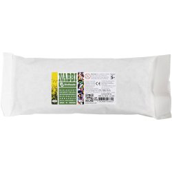 NABBI BioBeads R&oslash;rperler, str. 5x5 mm, hulstr. 2.5 mm, medium, gr&aring;, 3000 stk./ 1 pk.