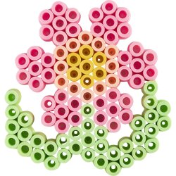 NABBI BioBeads Perleplade, sekskant, str. 8,5x8,5 cm, medium, 1 stk.