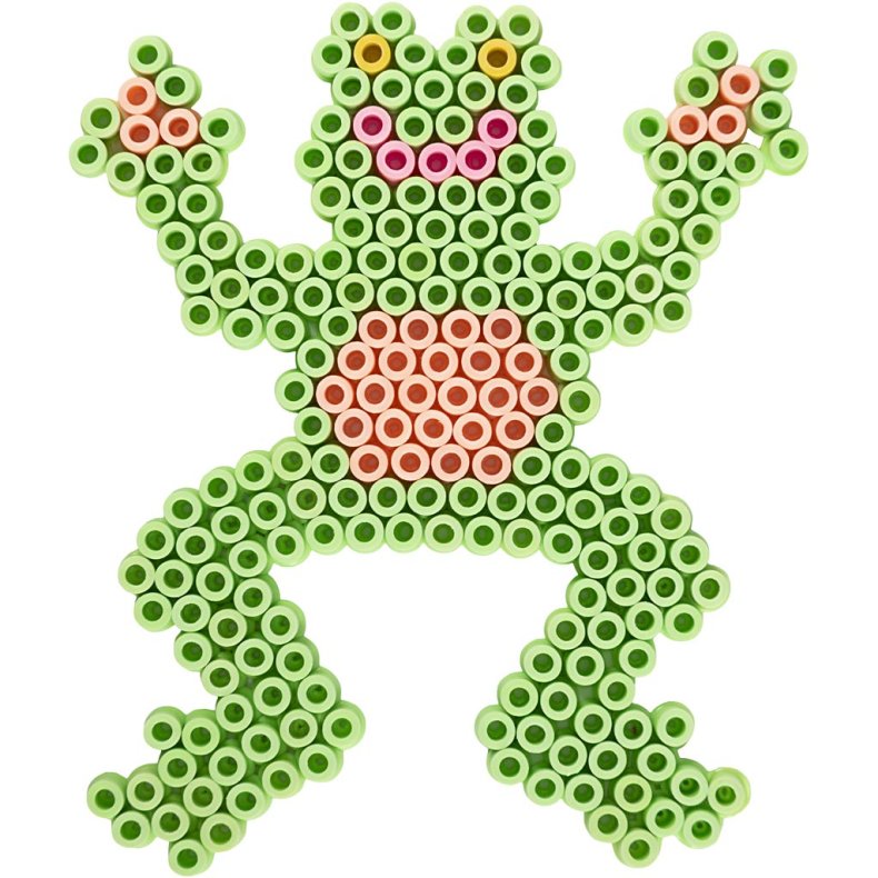 NABBI BioBeads Perleplade, fr&oslash;, str. 10x12 cm, medium, 1 stk.