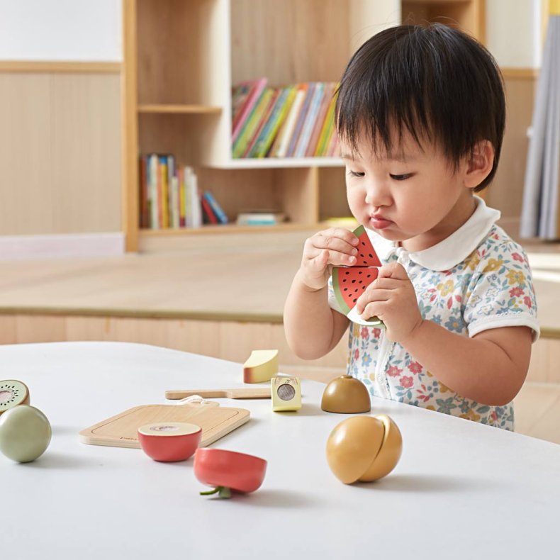 Sk&aelig;rbar Frugt i Tr&aelig;, 14 dele/ 1 pk.