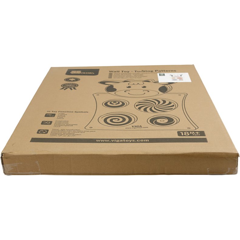 VIGA Aktivitetstavle, Ko, str. 36x55x3,5 cm, 1 stk.