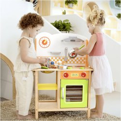 VIGA K&oslash;kken i Tr&aelig;, str. 60x81x30 cm, 1 stk.