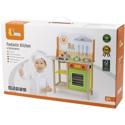 VIGA K&oslash;kken i Tr&aelig;, str. 60x81x30 cm, 1 stk.