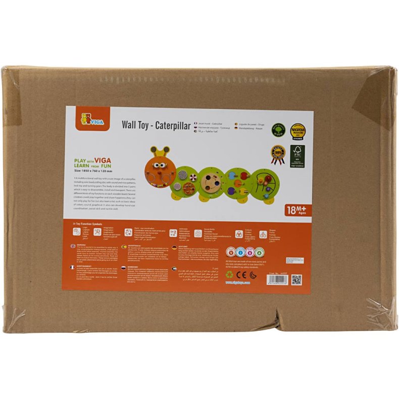 VIGA Aktivitetslegev&aelig;g, H: 83 cm, L: 185 cm, 1 stk.