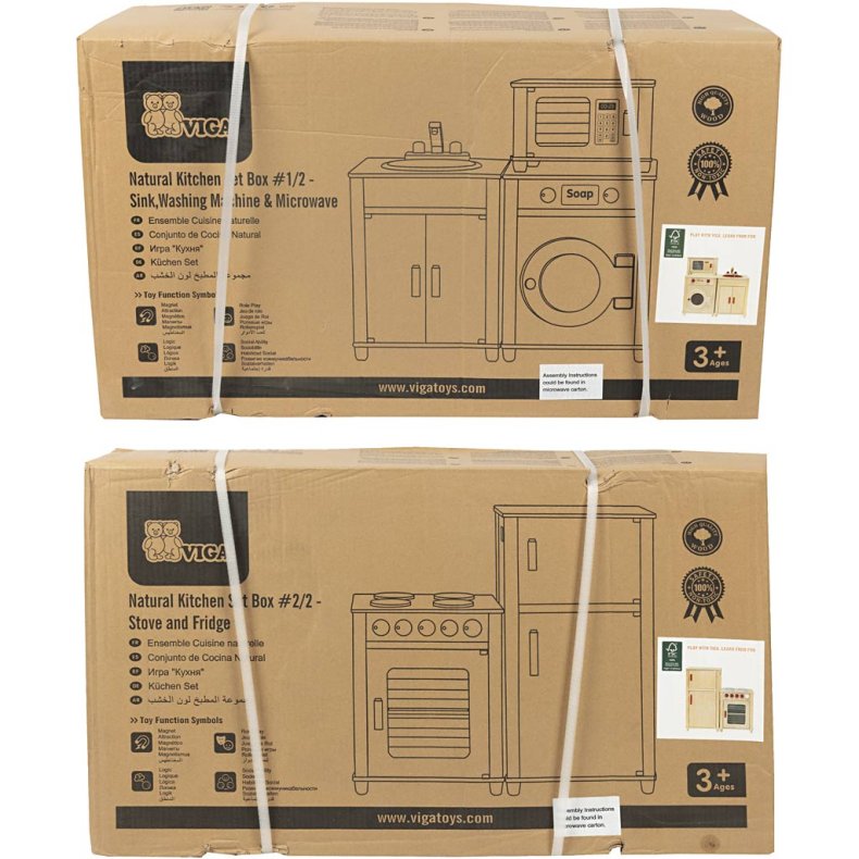 VIGA K&oslash;kken, str. 160x54x36 cm, 1 s&aelig;t