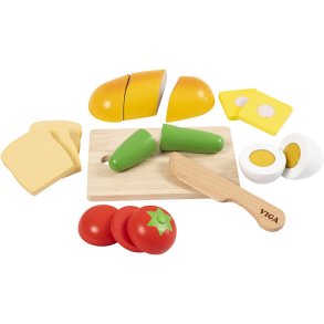 VIGA Morgenmadssæt, ass. farver, 1 sæt