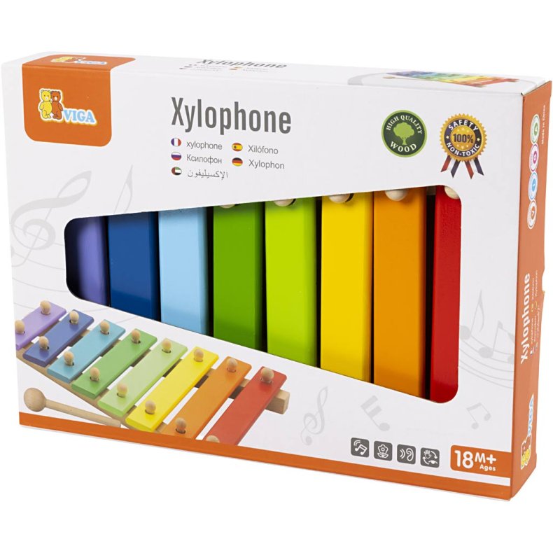 VIGA Xylofon, str. 31x23x5 cm, 1 stk.