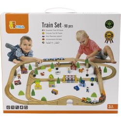 VIGA Togbane og By, 90 dele/ 1 s&aelig;t