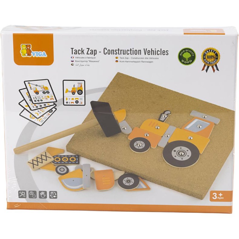 VIGA Hammermosaik, K&oslash;ret&oslash;j, str. 23x18 cm, 1 stk.