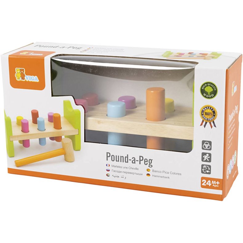 VIGA Hammerbr&aelig;t, str. 22,5x12x8 cm, 1 stk.