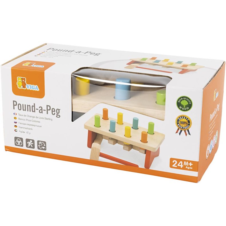 VIGA Hammerbr&aelig;t, str. 26x12x13 cm, 1 stk.