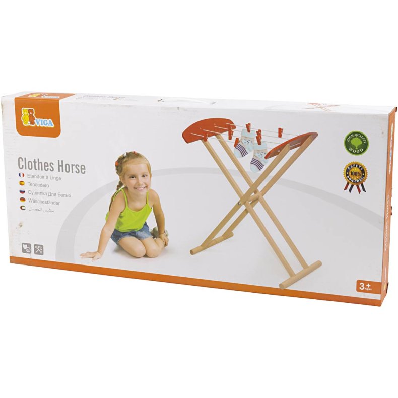 VIGA T&oslash;rrestativ i Tr&aelig;, str. 41x61x34 cm, 1 stk.