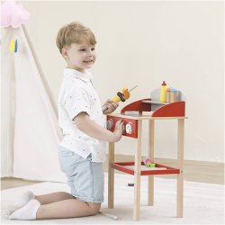 VIGA Grill i Tr&aelig;, str. 39x60x26 cm, 1 stk.