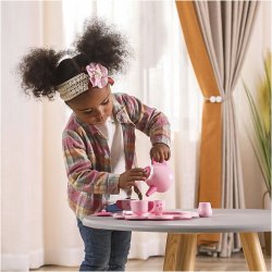 VIGA Te-s&aelig;t, H: 9,5 cm, diam. 24 cm, 9 dele/ 1 pk.