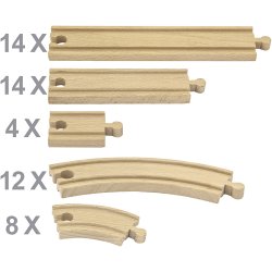 VIGA Togskinner, 52 dele/ 1 s&aelig;t