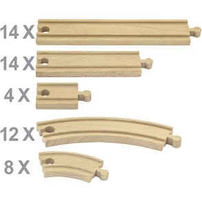 VIGA Togskinner, 52 dele/ 1 sæt