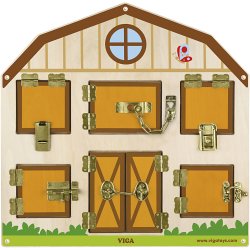 VIGA &Aring;bne/Lukke-Hus, str. 44x44 cm, 1 stk.