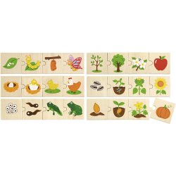 VIGA Puslespil, 6 dele/ 1 s&aelig;t