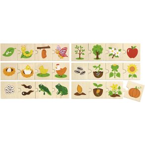 VIGA Puslespil, 6 dele/ 1 sæt