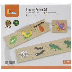 VIGA Puslespil, 6 dele/ 1 s&aelig;t