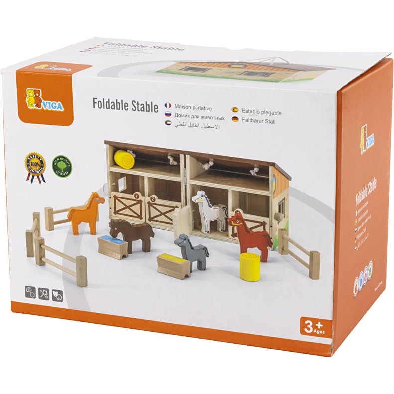 VIGA Hestestald, str. 24,5x16,5x15 cm, 1 pk.