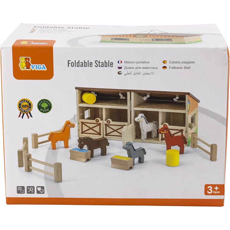 VIGA Hestestald, str. 24,5x16,5x15 cm, 1 pk.