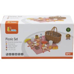 VIGA Picnics&aelig;t, H: 23 cm, L: 25 cm, B: 14,5 cm, 30 dele/ 1 pk.